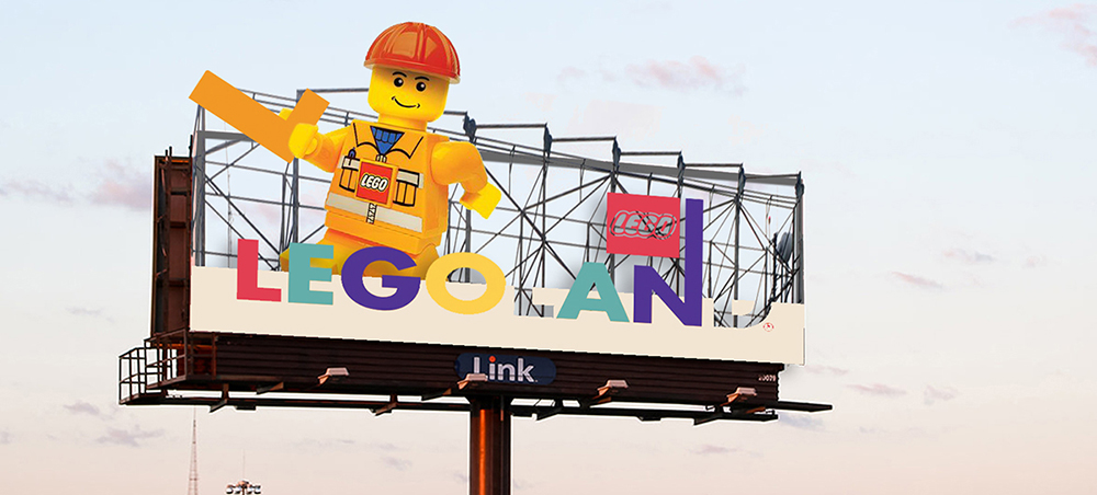 LEGOLAND billboard.