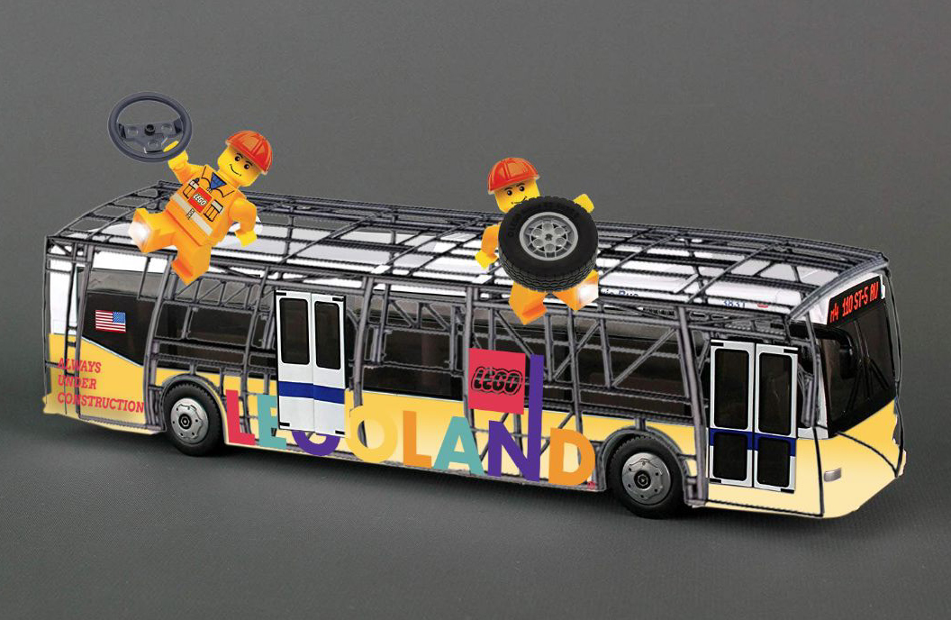 LEGOLAND bus.