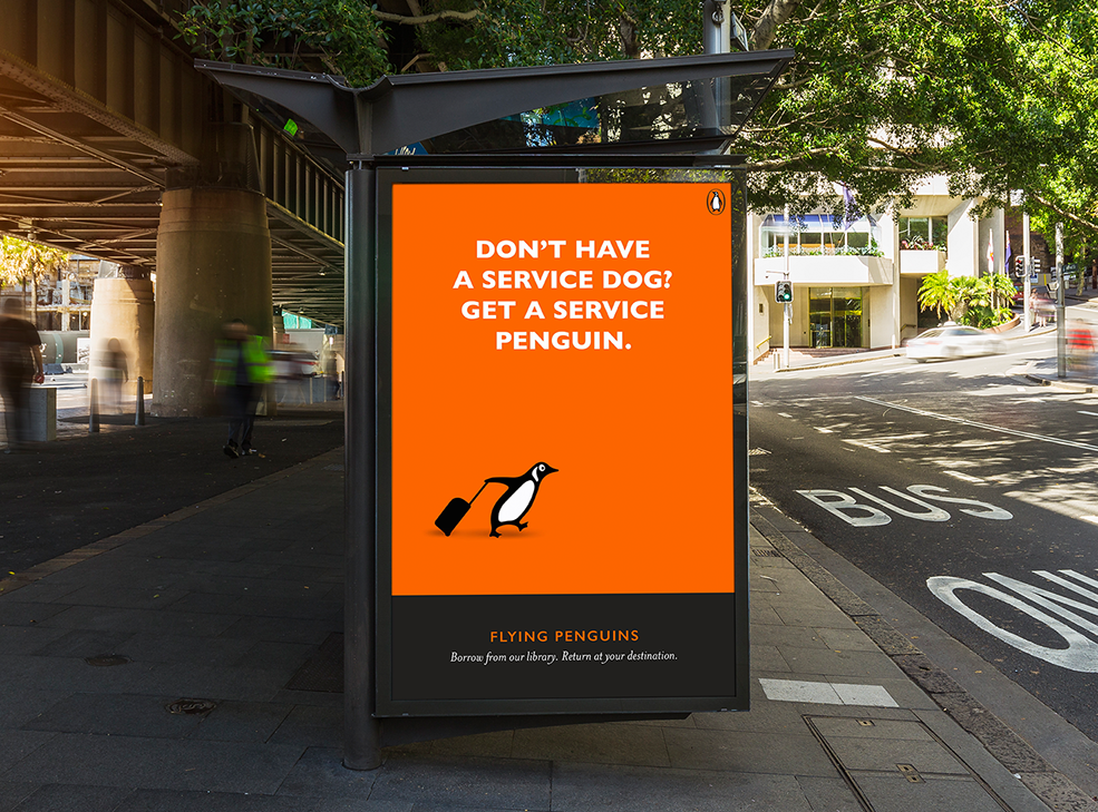 Don’t have a service dog? Get a service penguin.